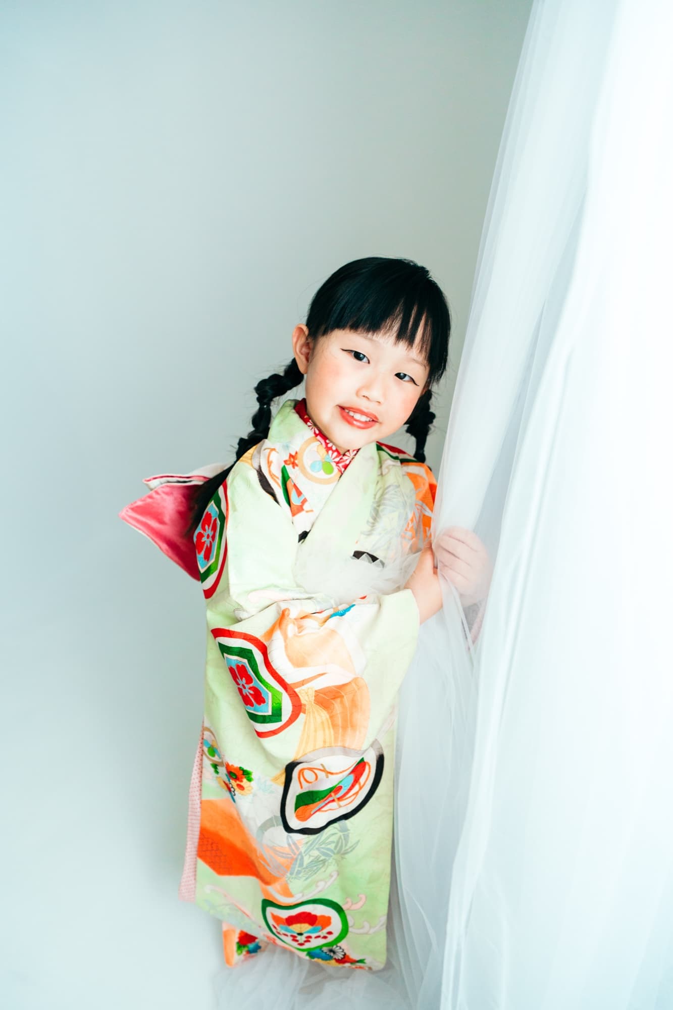 家族みんなで笑顔