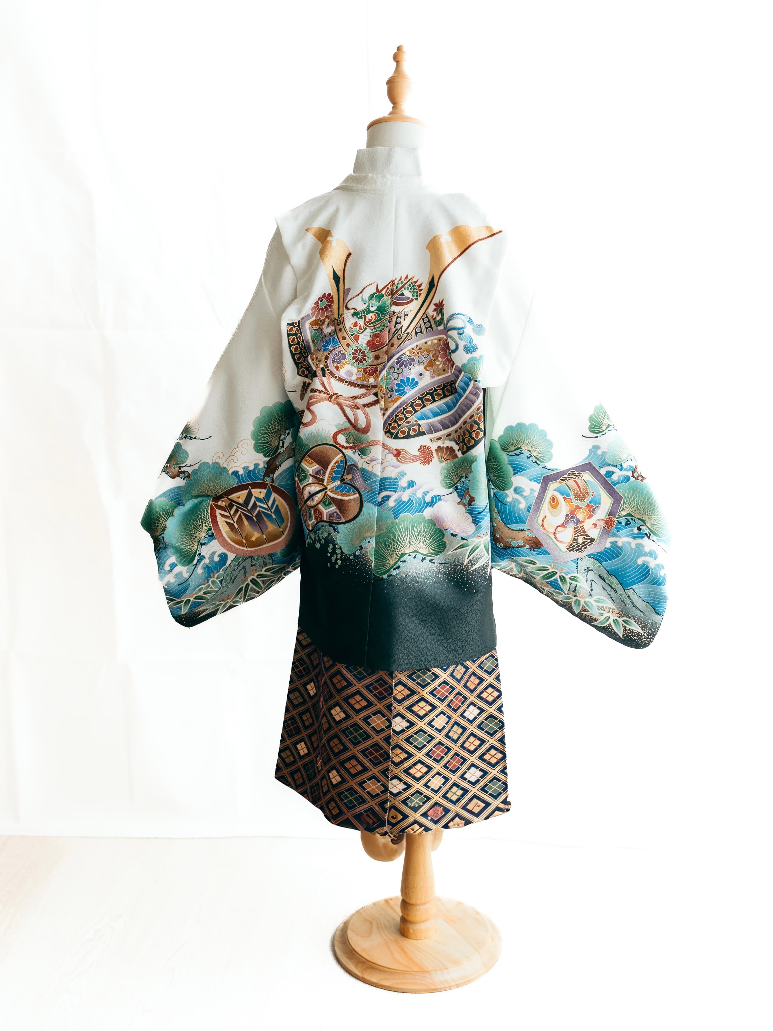 男の子袴 後ろ姿