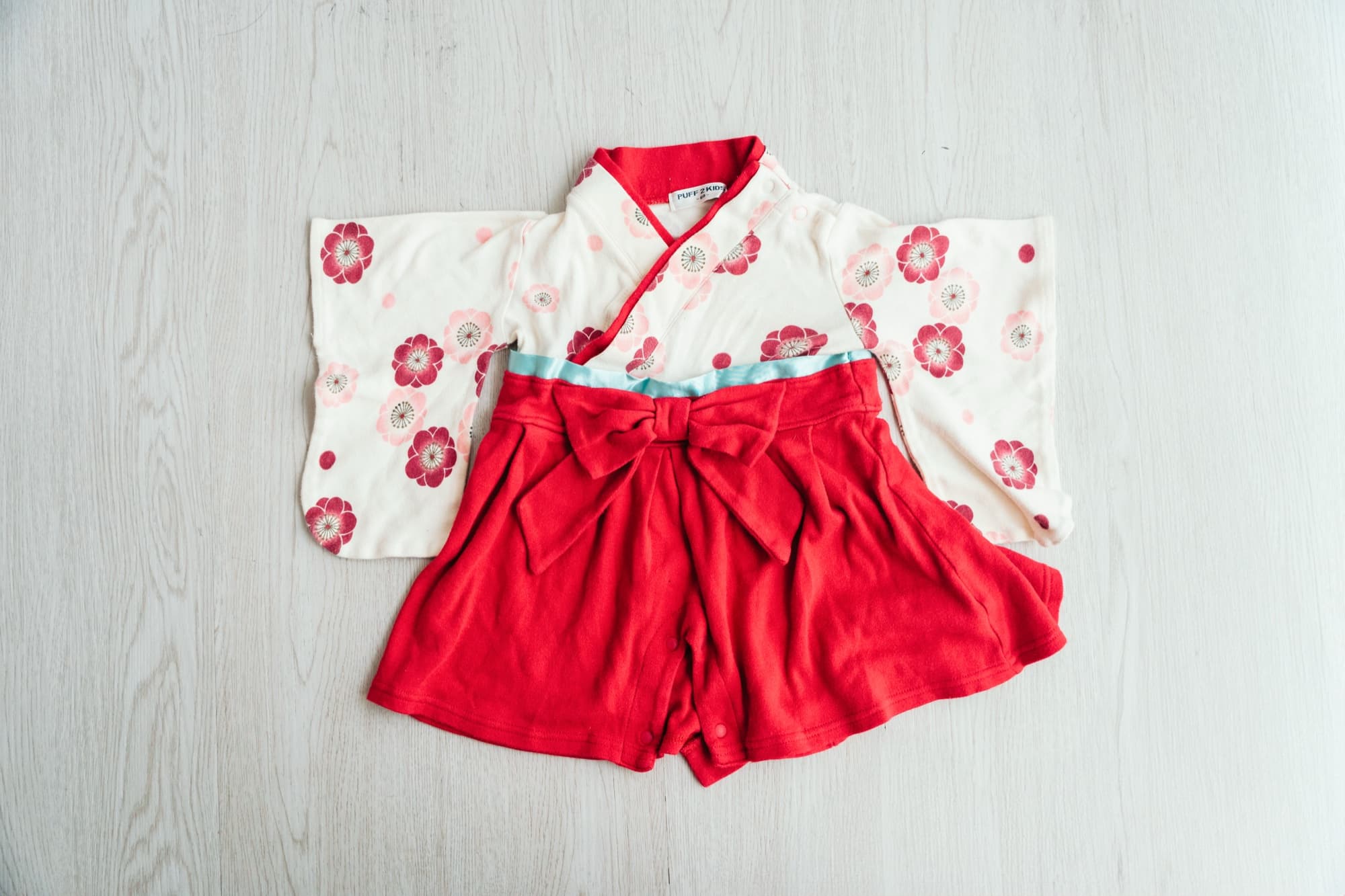 赤ちゃん袴 赤 女の子