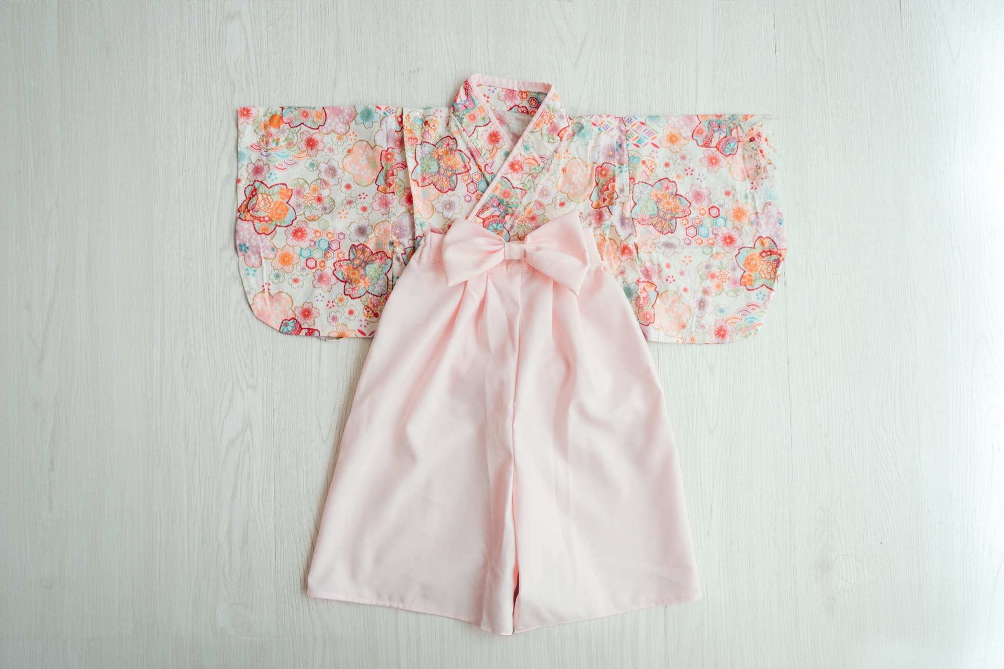 赤ちゃん袴 ピンク 女の子