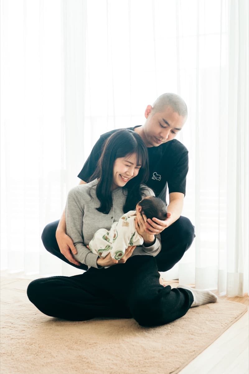 ニューボーン 親子 自宅