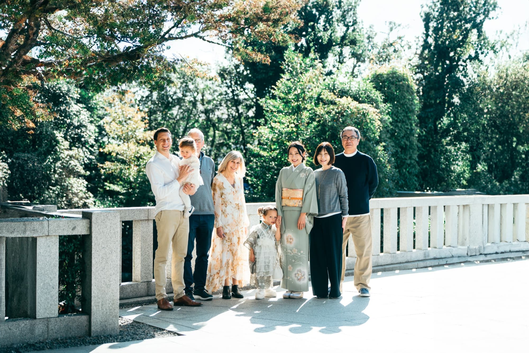 寒川神社 七五三 境内撮影