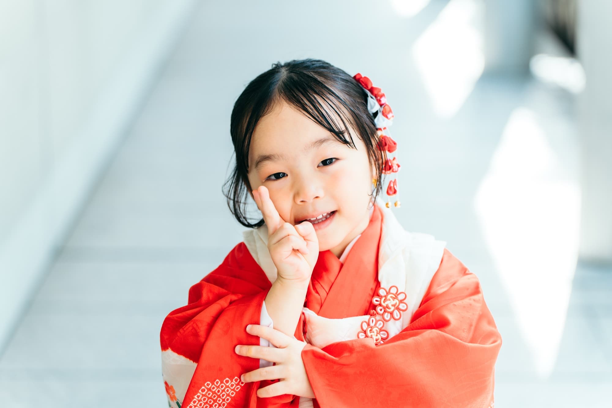 水天宮 お宮参り 家族写真