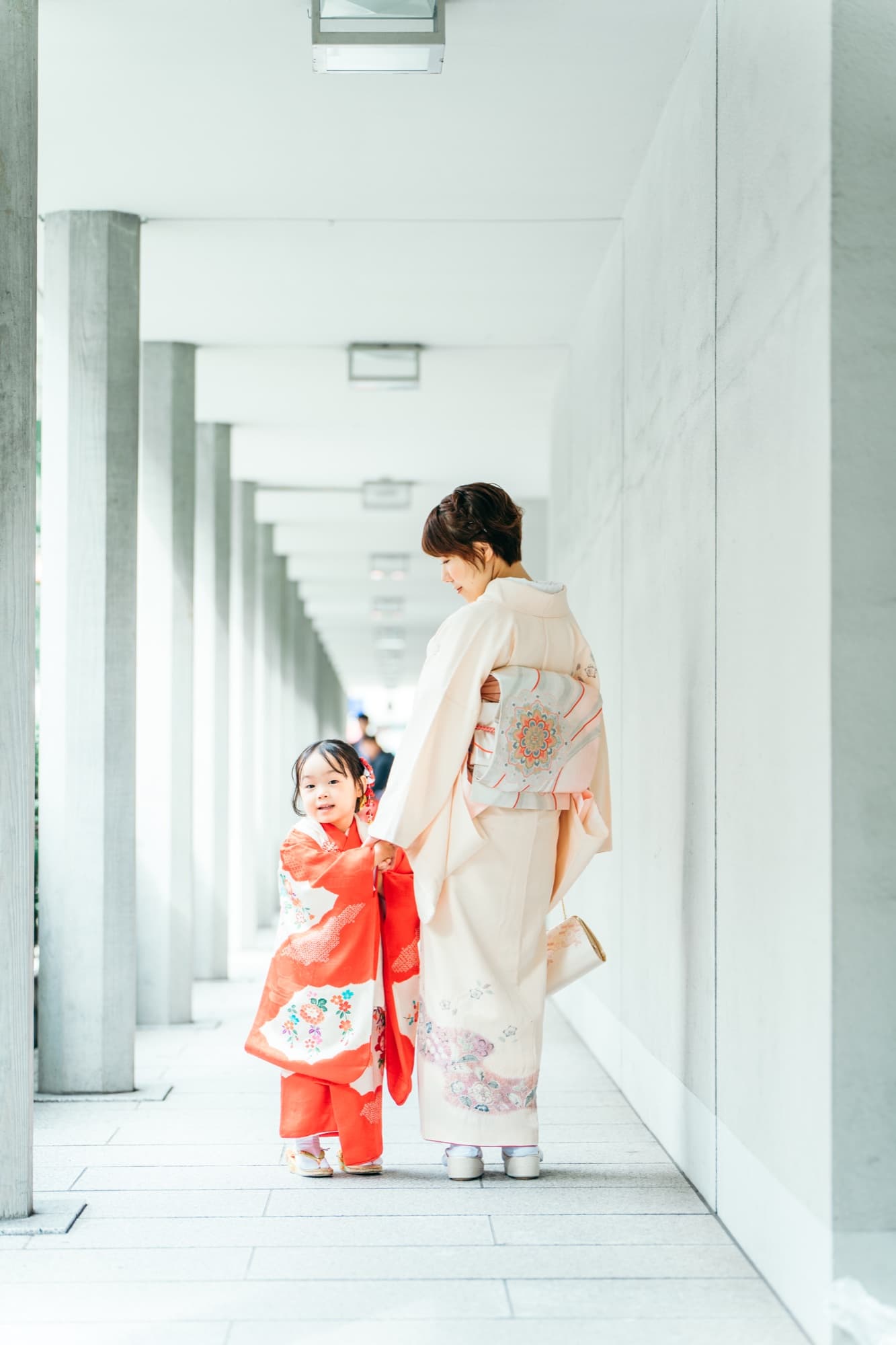 水天宮 お宮参り 縦位置写真