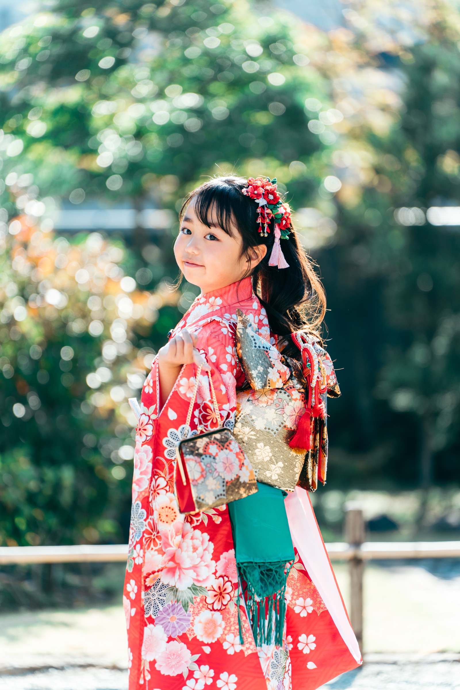 伊勢山皇大神宮 家族写真 境内