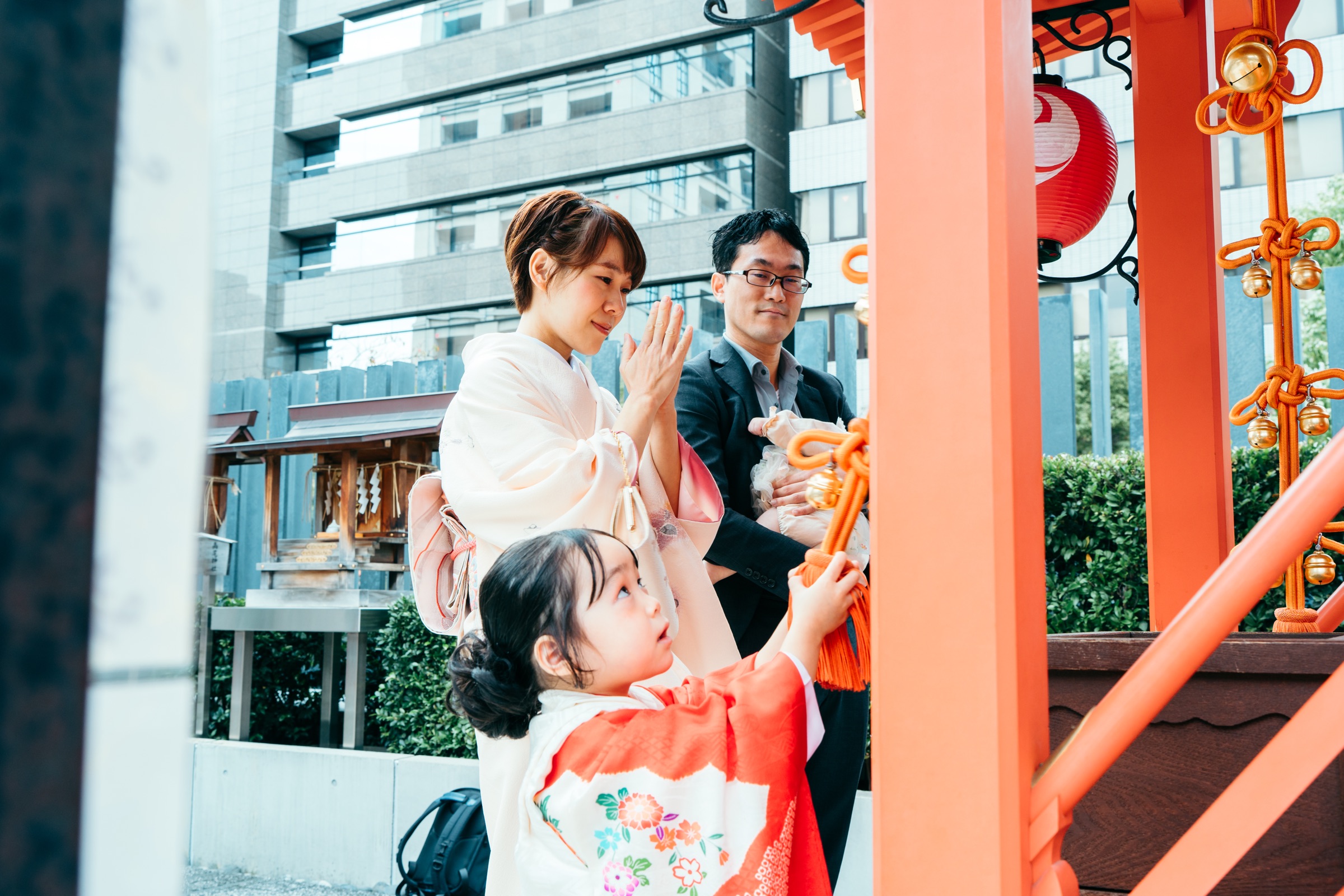 水天宮 ご参拝の様子