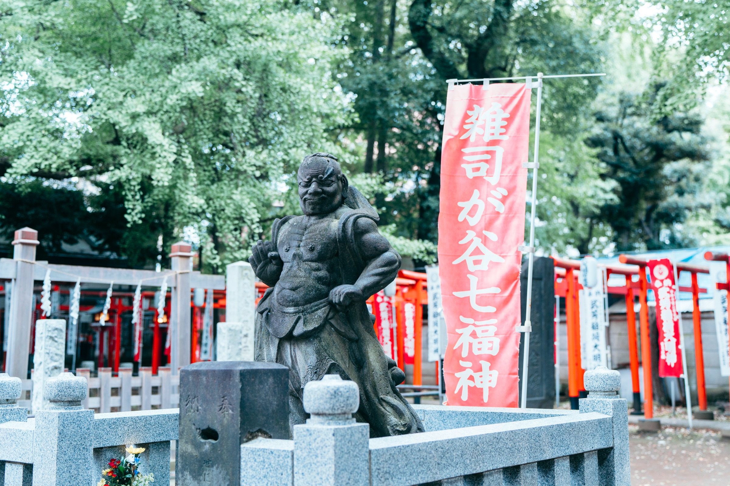 鬼子母神堂 七五三撮影