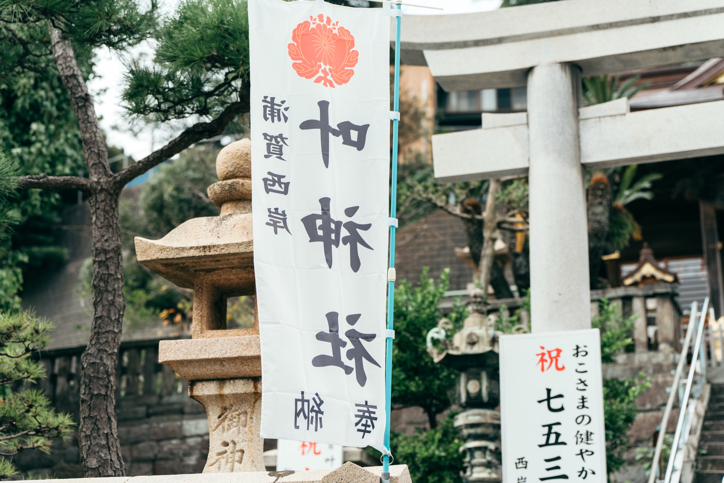 西叶神社 七五三撮影