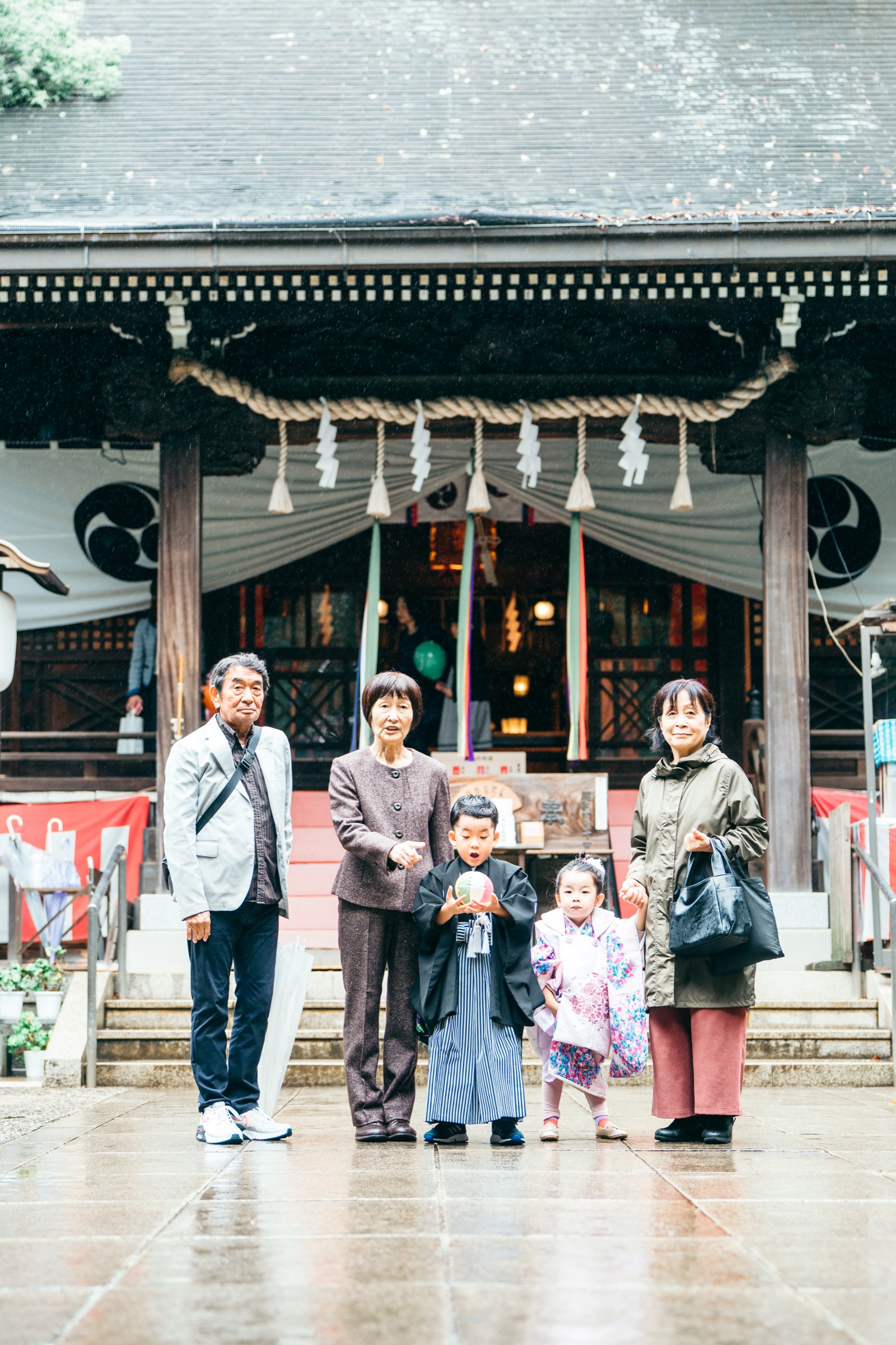 太子堂八幡神社 七五三撮影